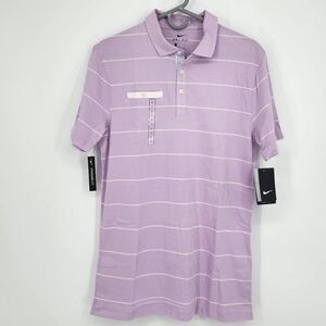 Nike NWT Dri-Fit Golf Polo Striped Men's Small